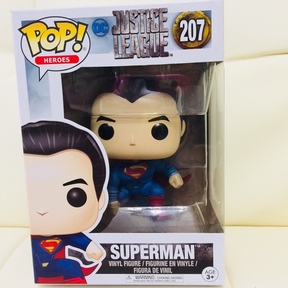 funko pop superman justice league